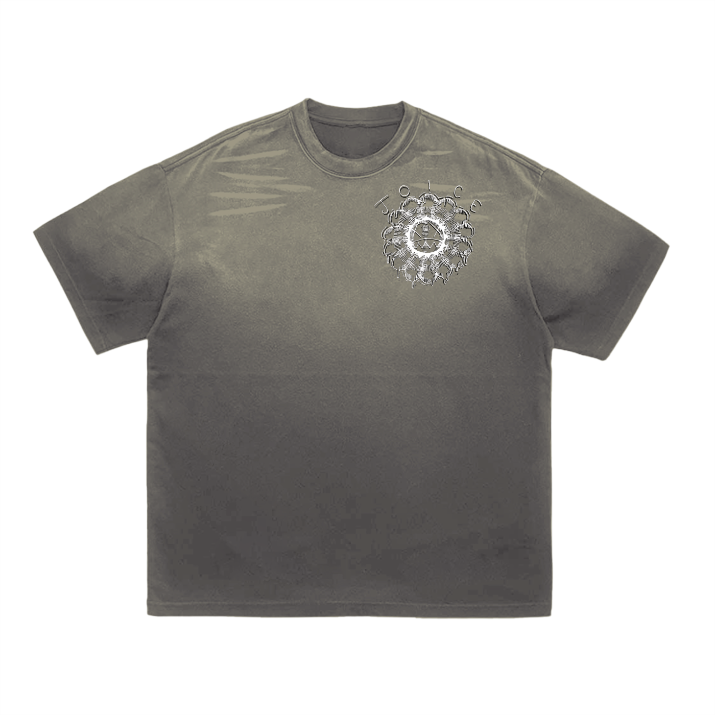 JO!CE FLOWER VINTAGE TEE