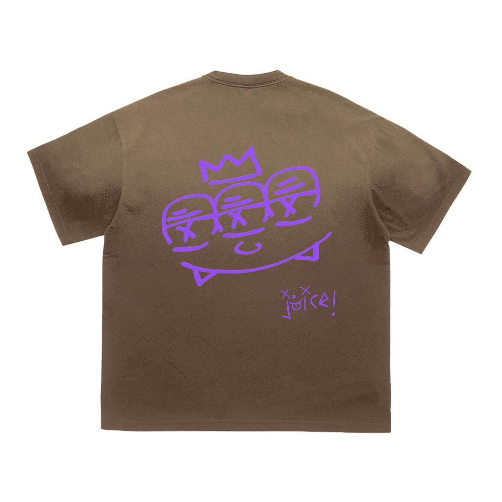 PURPLE VINTAGE TEE