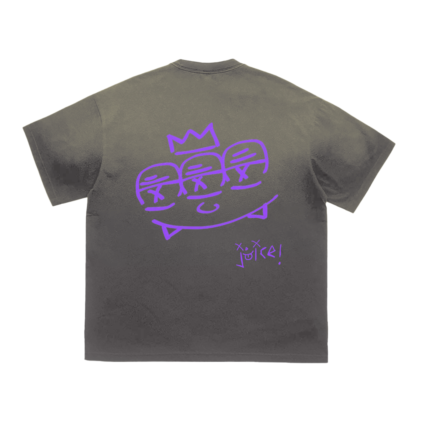 PURPLE VINTAGE TEE